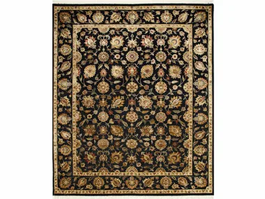 NEPHI QNQ-03 Ebony - Handmade rug _ Jaipur Rugs